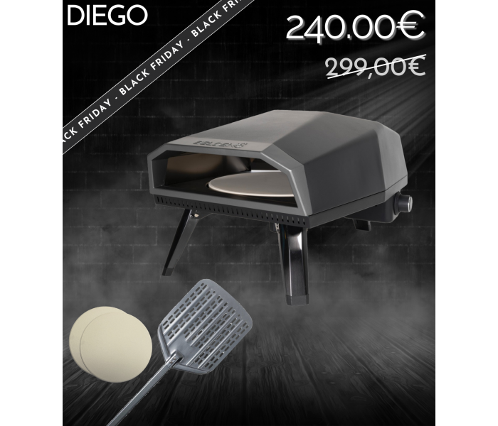 FOUR A PIZZA AVEC PIERRE TOURNANTE - DIEGO