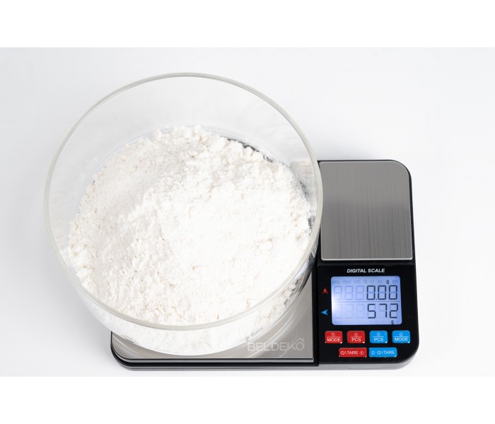 Balance pour pizza, precision, levure, farine, 2 zones, balance, pizzaiolo, beldeko