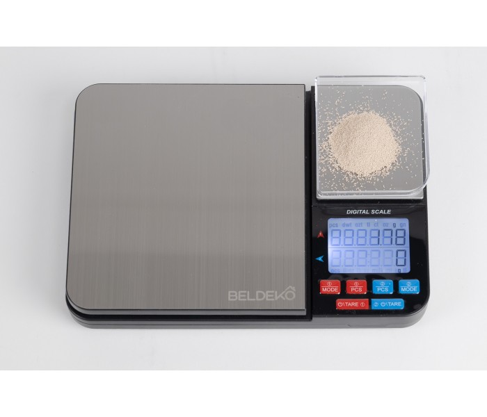 Balance pour pizza, precision, levure, farine, 2 zones, balance, pizzaiolo, beldeko