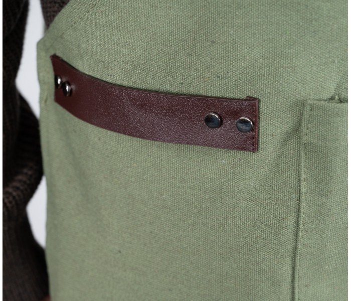 Tablier, tablier vert, tablier de chef, tablier de cuisine, accessoires pizza, beldeko