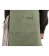 Tablier, tablier vert, tablier de chef, tablier de cuisine, accessoires pizz, beldeko
