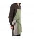 Tablier, tablier vert, tablier de chef, tablier de cuisine, accessoires pizza, beldeko