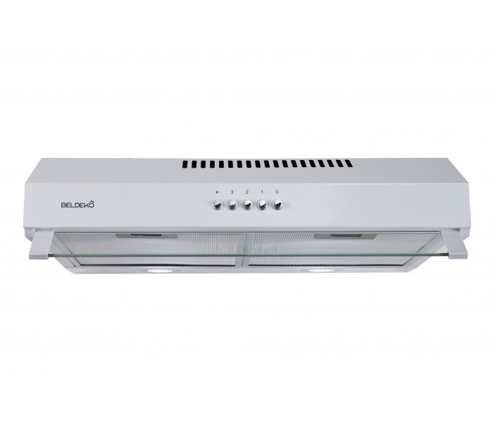 hotte casquette, 60 cm, blanche, visiere, 200x, puissante, double moteur