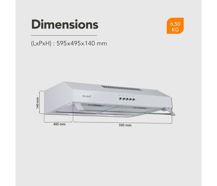 hotte casquette, 60 cm, blanche, visiere, 200x, puissante, double moteur