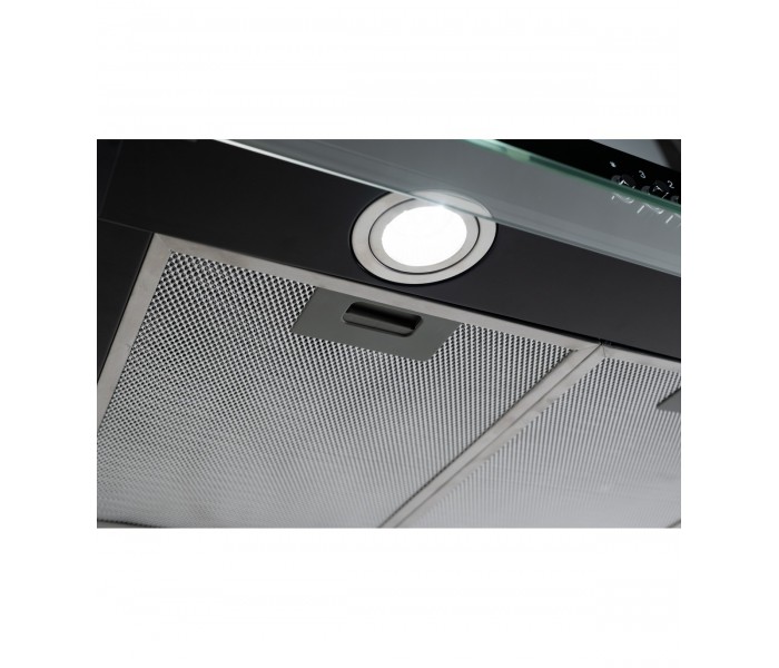 hotte casquette, hotte visière, noir, 60 cm, 59,5 cm, hotte fine, hotte chantier