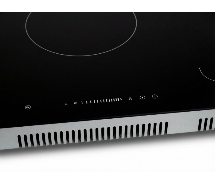 Plaque induction 5 foyers, zones flex, grande plaque de cuisson