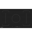 Plaque à Induction 5 Foyers 10 300W - 5 Boosters, Double Zone Flex + Foyer XXL, 86 cm, Fonction Pause