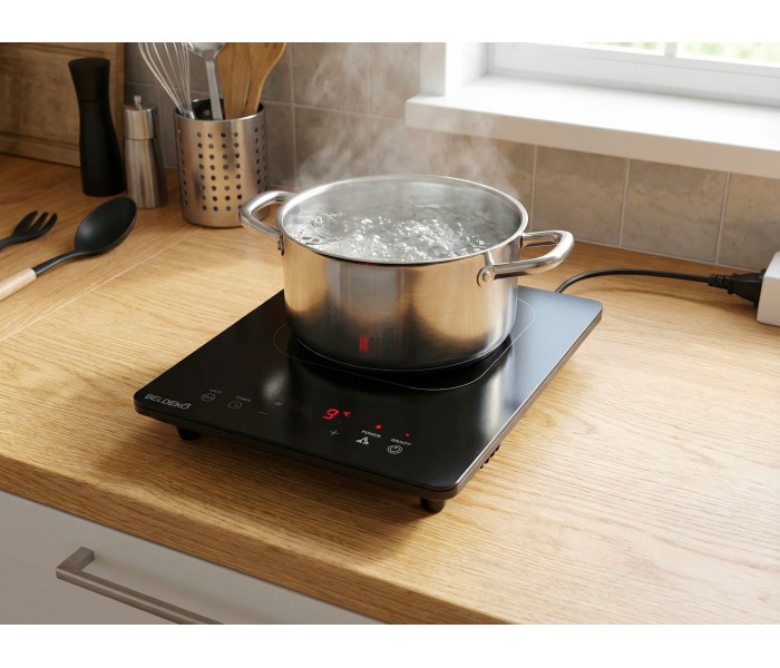 plaque induction posable, 1 feux, 1 foyer, 1 zone, plaque induction portable