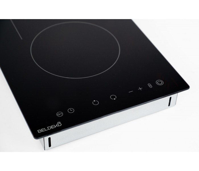 plaque vitrocéramique, domoino, table de cuisson, vitro, vitrocéramique, flex, multizones, 2 foyers, 2 zones, 2 bruleurs