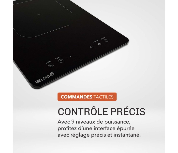 plaque induction posable, 1 feux, 1 foyer, 1 zone, plaque induction portable