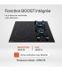 plaque bridge, plaque de cuisson double, gaz et induction, plaque mixte induction gaz, encastrable, 4 foyers