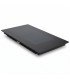 Domino induction, plaque induction, 2 feux, 2 zones, flex, noir mat, mat, encastrable, avec prise,