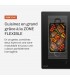 Plaque Induction Encastrable 3 Zones Flex 6500W - Verre Noir Mat Antirayure - 3 Boosters - Slider - Pause