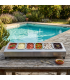 Saladette, bac inox, pizza, cuisine, présentoir,