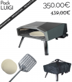 FOUR A PIZZA AVEC PIERRE TOURNANTE XL - LUIGI + HOUSSE