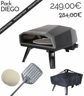 FOUR A PIZZA AVEC PIERRE TOURNANTE - DIEGO + HOUSSE