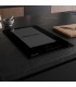 Plaque Induction Encastrable 2 Zones Flex Bridge 3500W BELDEKO, Verre Noir Mat Antirayure, Booster, Prise