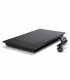 Plaque Induction Encastrable 2 Zones Flex Bridge 3500W BELDEKO, Verre Noir Mat Antirayure, Booster, Prise