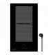 Plaque Induction Encastrable 2 Zones Flex Bridge 3500W BELDEKO, Verre Noir Mat Antirayure, Booster, Prise
