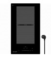 Plaque Induction Encastrable 2 Zones Flex Bridge 3500W - Verre Noir - Booster - Prise