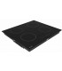 Plaque Induction Encastrable 4 Zones 7200W BELDEKO, Verre Noir MAT, 4 Boosters, Slider Tactile, Pause
