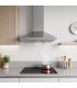Hotte pyramide de 60 cm en inox
