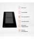 Plaque Induction Encastrable 2 Zones Flex Bridge 3500W - Verre Noir - Booster - Prise