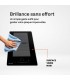Plaque Induction Encastrable 2 Zones Flex Bridge 3500W - Verre Noir - Booster - Prise