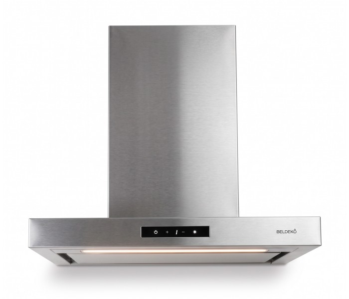 Hotte box 60 cm inox puissante eclairage led silencieuse