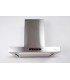 Hotte box 60 cm inox puissante eclairage led silencieuse