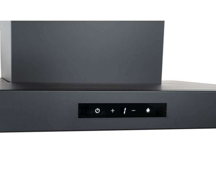Hotte box noir 60 cm gestuelle puissante silencieuse Beldeko