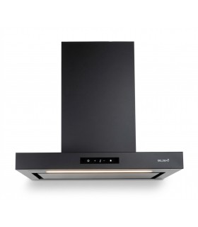Hotte box noir 60 cm gestuelle puissante silencieuse Beldeko