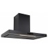 Hotte box noir 60 cm gestuelle puissante silencieuse Beldeko