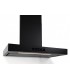 Hotte box noir 60 cm gestuelle puissante silencieuse Beldeko