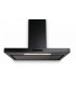Hotte box noir 60 cm gestuelle puissante silencieuse Beldeko