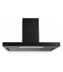 Hotte box noir 60 cm gestuelle puissante silencieuse Beldeko