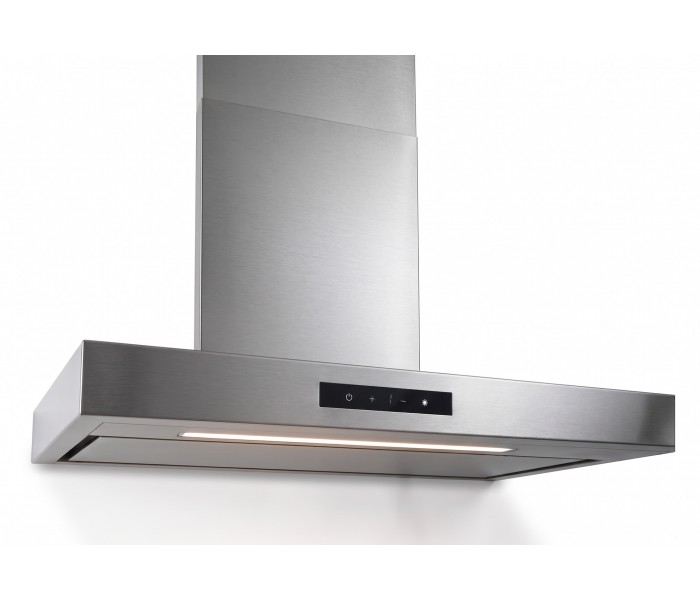 Hotte 90 cm box inox eclairage puissant a+++