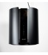 hotte ilots suspendu, noir, ronde, eclairage puissant, telecommande