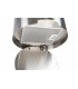 hotte ilots suspendu, Inox, ronde, eclairage puissant, telecommande
