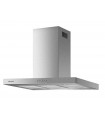 Hotte îlot aspirante 90 cm INOX - Minuteur - Débit 553 m³-h - 3 vitesses - Beldeko - NODOSA 90